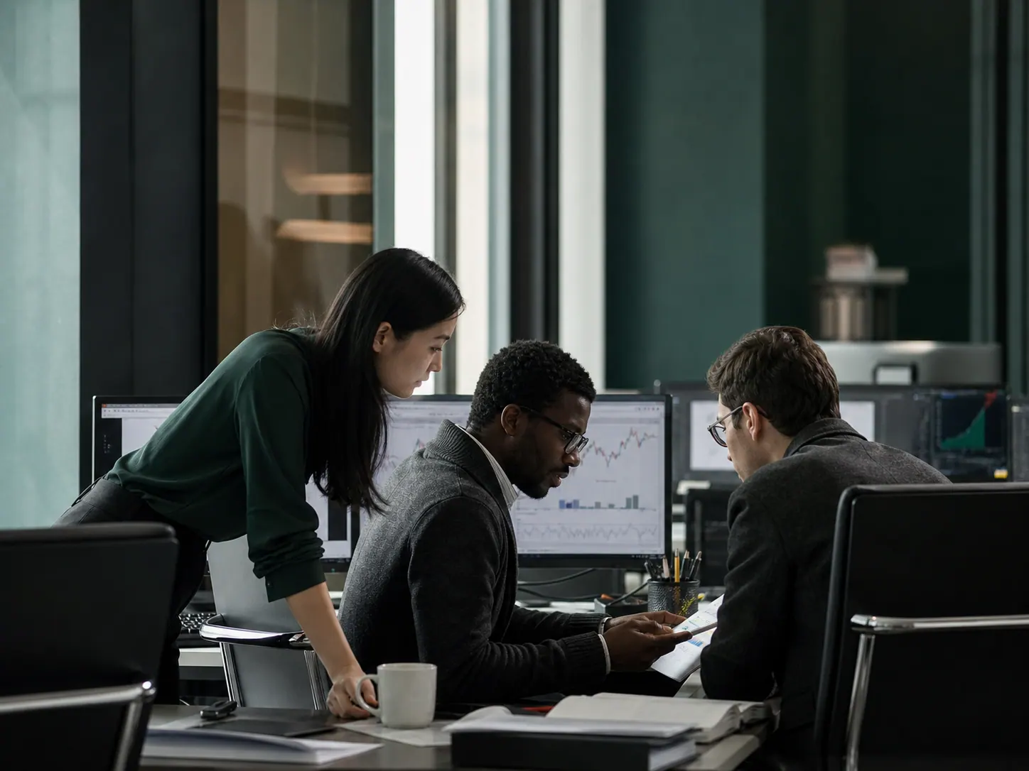 FOLTRAX quantitative research team at work